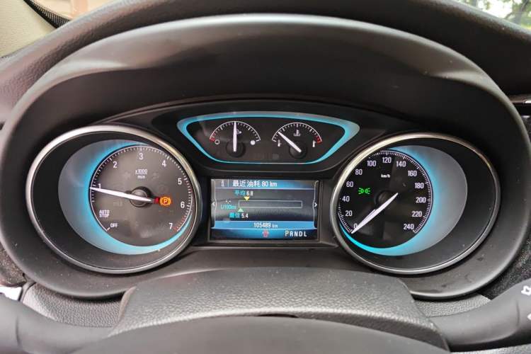 Used Buick Envision 2016 20T Two-Wheel-Drive Elite Model Instrument Cluster