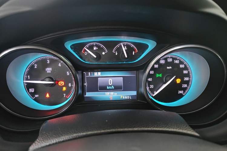 Used Buick Envision 2016 20T Two-Wheel-Drive Elite Model Instrument Cluster
