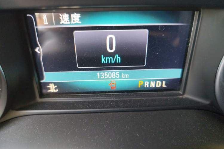 Used Buick Envision 2016 28T Four-Wheel Drive Elite Version Odometer Close Up