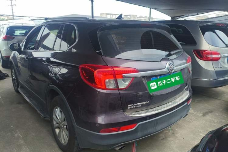 Used Buick Envision 2016 28T Four-Wheel Drive Elite Version Rear Left 45 Deg