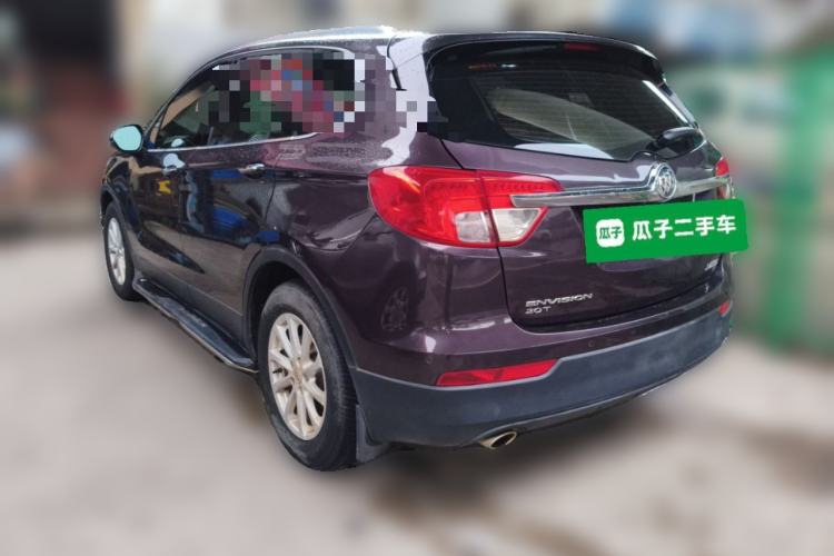 Used Buick Envision 2016 20T Two-Wheel-Drive Elite Model Rear Left 45 Deg