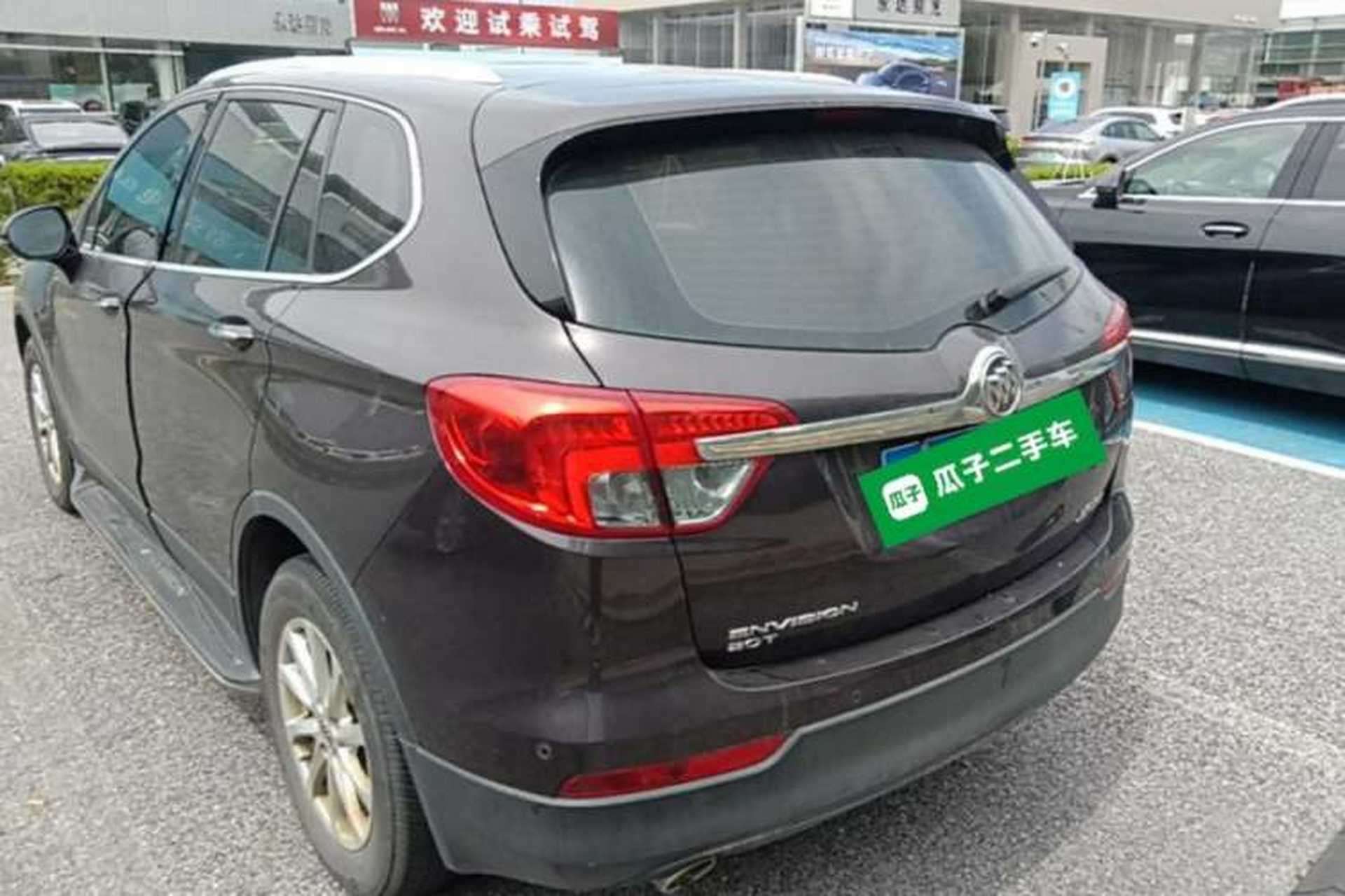 Used Buick Envision 2016 20T Two-Wheel-Drive Elite Model Rear Left 45 Deg
