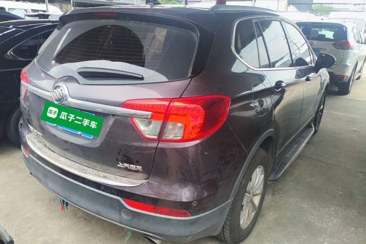 Used Buick Envision 2016 28T Four-Wheel Drive Elite Version Rear Right 45 Deg