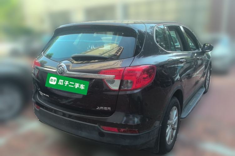 Used Buick Envision 2016 20T Two-Wheel Drive Leading Version Rear Right 45 Deg