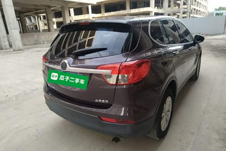 Used Buick Envision 2016 20T Two-Wheel Drive Leading Version Rear Right 45 Deg