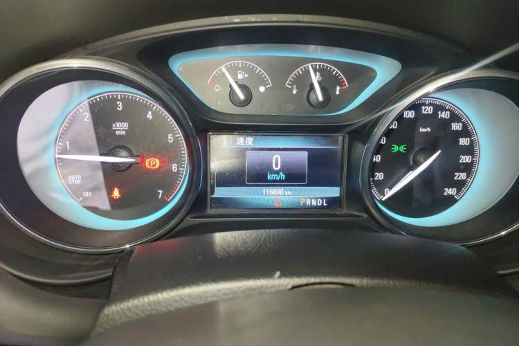 Used Buick Envision 2016 20T Two-Wheel-Drive Elite Model Instrument Cluster