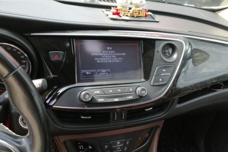 Used Buick Envision 2016 28T Four-Wheel Drive Elite Version Audio And AC Panel