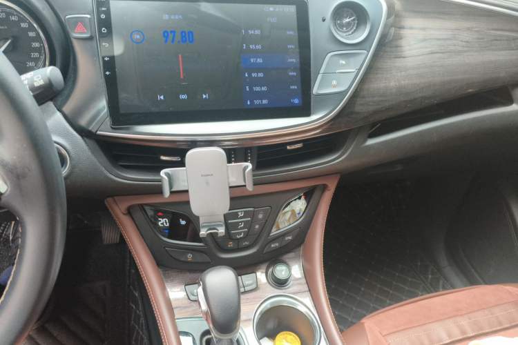 Used Buick Envision 2016 28T Four-Wheel Drive Elite Version Audio And AC Panel