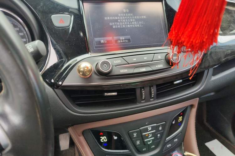 Used Buick Envision 2016 28T Four-Wheel Drive Elite Version Audio And AC Panel