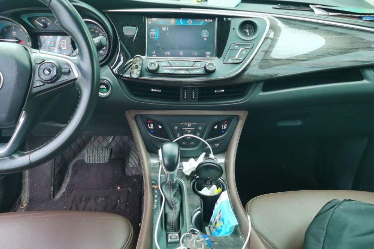 Used Buick Envision 2016 20T Four-Wheel Drive Luxury Model Audio And AC Panel