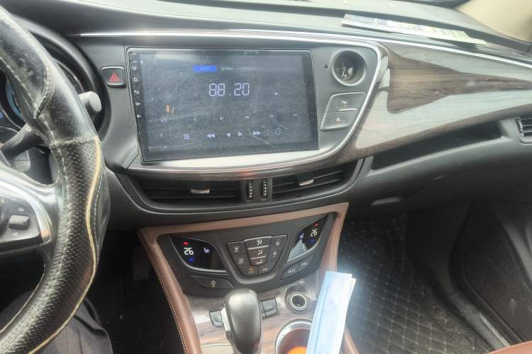 Used Buick Envision 2016 28T Four-Wheel Drive Luxury Model Audio And AC Panel