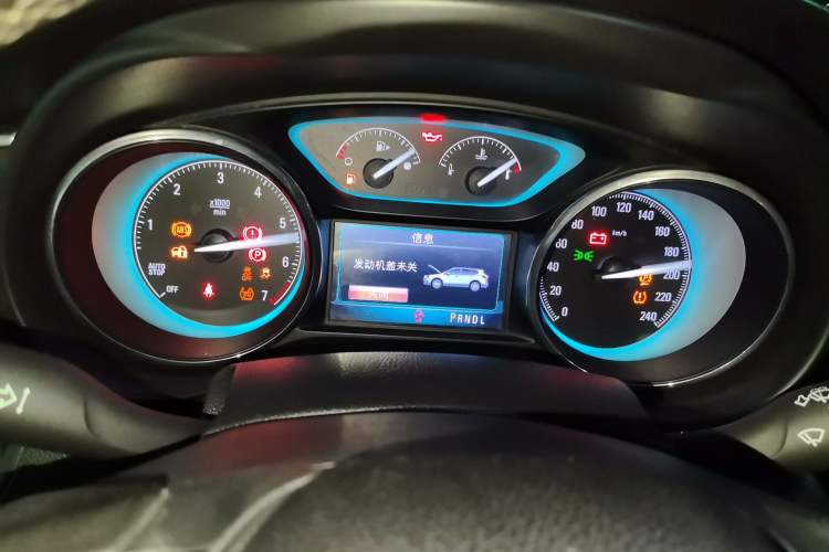 Used Buick Envision 2016 20T Two-Wheel-Drive Elite Model Instrument Cluster