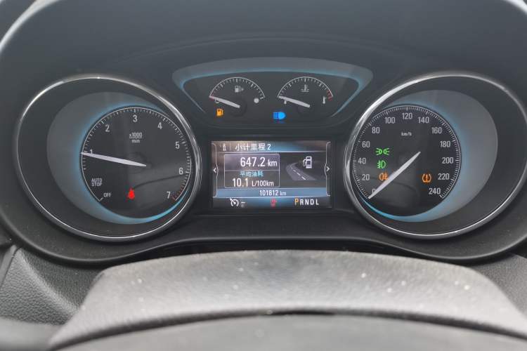 Used Buick Envision 2016 20T Two-Wheel-Drive Elite Model Instrument Cluster