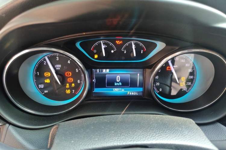 Used Buick Envision 2016 20T Two-Wheel-Drive Elite Model Instrument Cluster