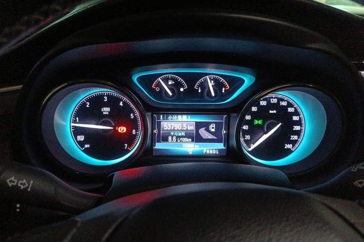 Used Buick Envision 2016 20T Two-Wheel-Drive Elite Model Instrument Cluster
