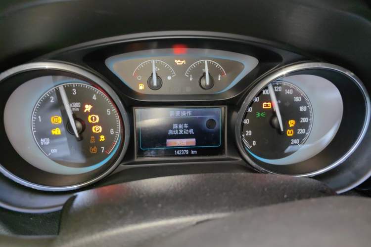 Used Buick Envision 2016 20T Four-Wheel Drive Elite Model Instrument Cluster