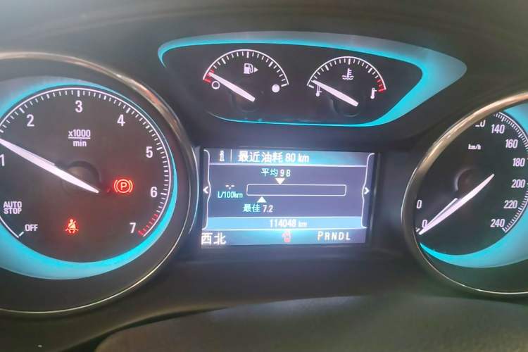 Used Buick Envision 2016 28T Four-Wheel Drive Luxury Model Instrument Cluster