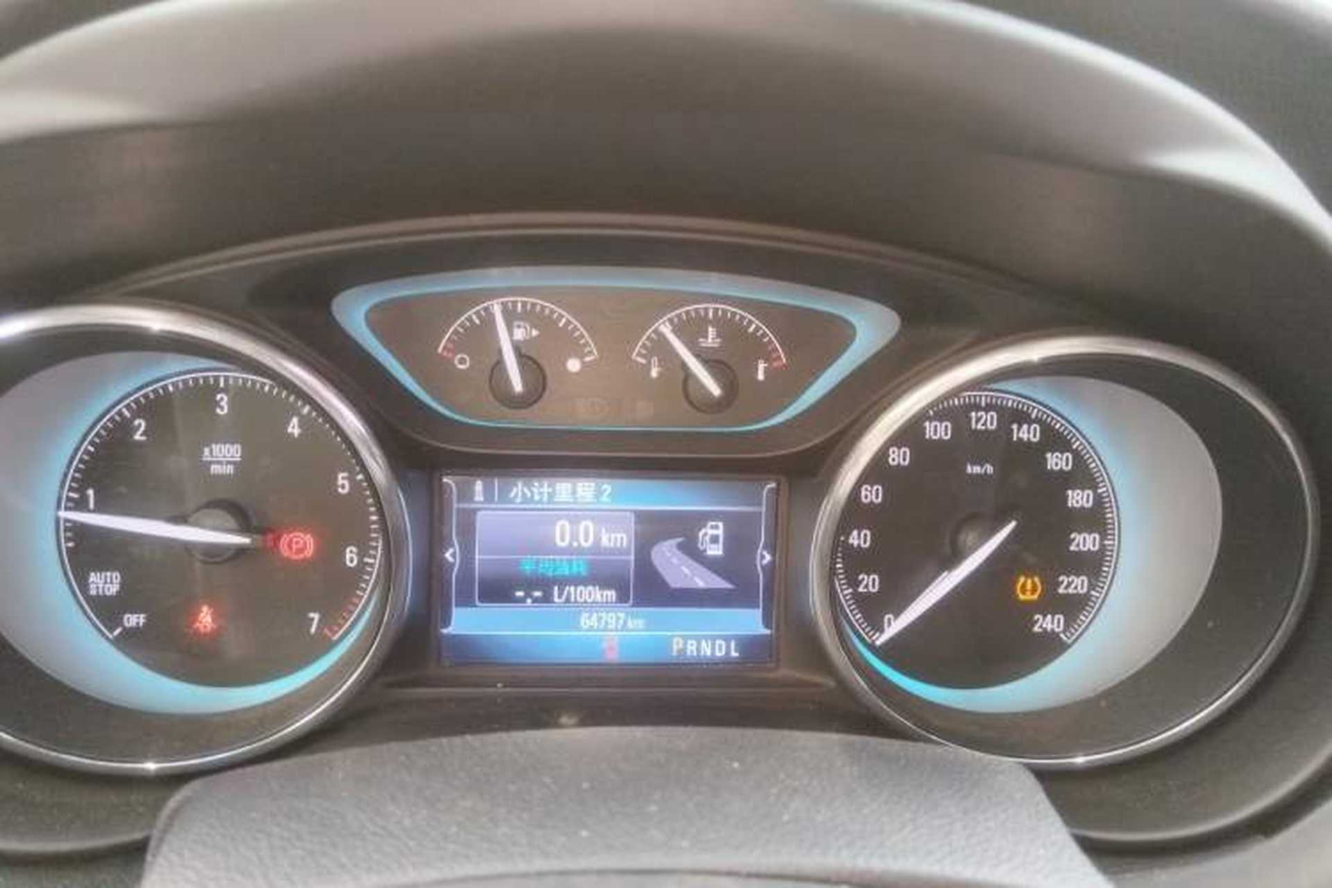 Used Buick Envision 2016 20T Two-Wheel-Drive Elite Model Instrument Cluster