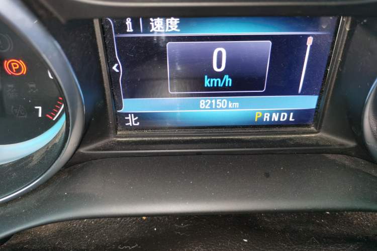 Used Buick Envision 2016 28T Four-Wheel Drive Elite Version Odometer Close Up