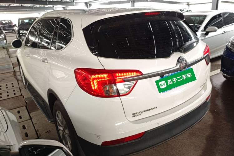 Used Buick Envision 2016 20T Two-Wheel-Drive Elite Model Rear Left 45 Deg
