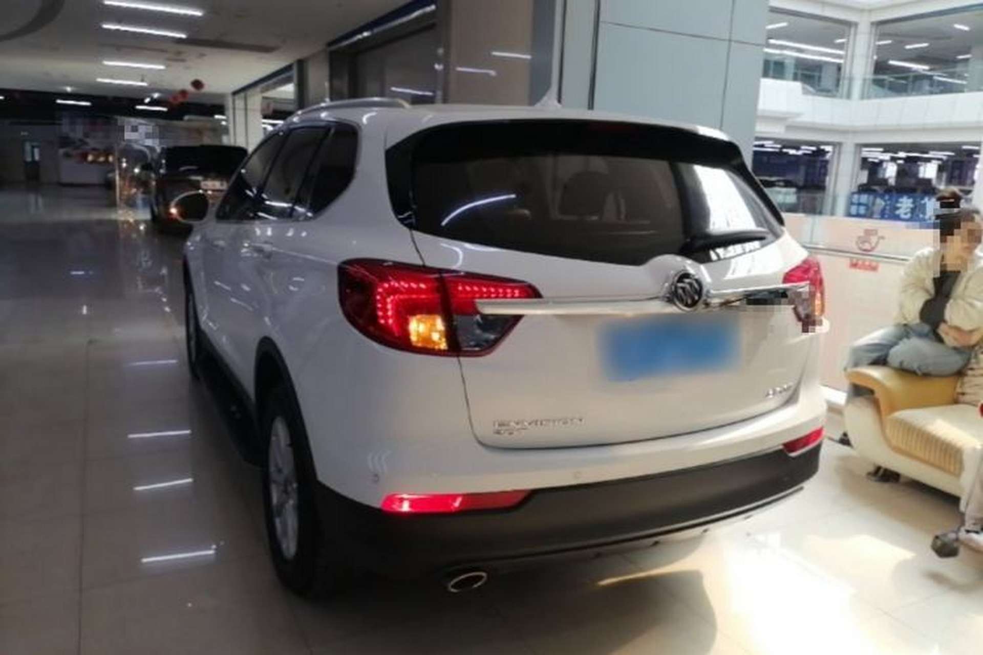 Used Buick Envision 2016 20T Two-Wheel Drive Leading Version Rear Left 45 Deg
