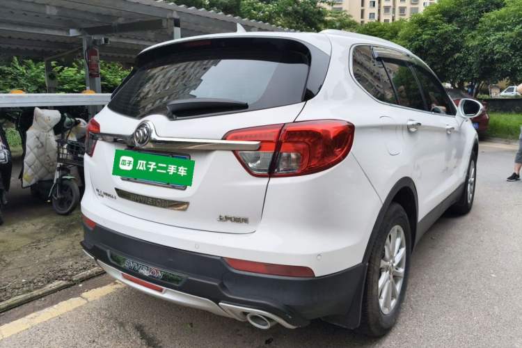 Used Buick Envision 2016 20T Two-Wheel Drive Leading Version Rear Right 45 Deg