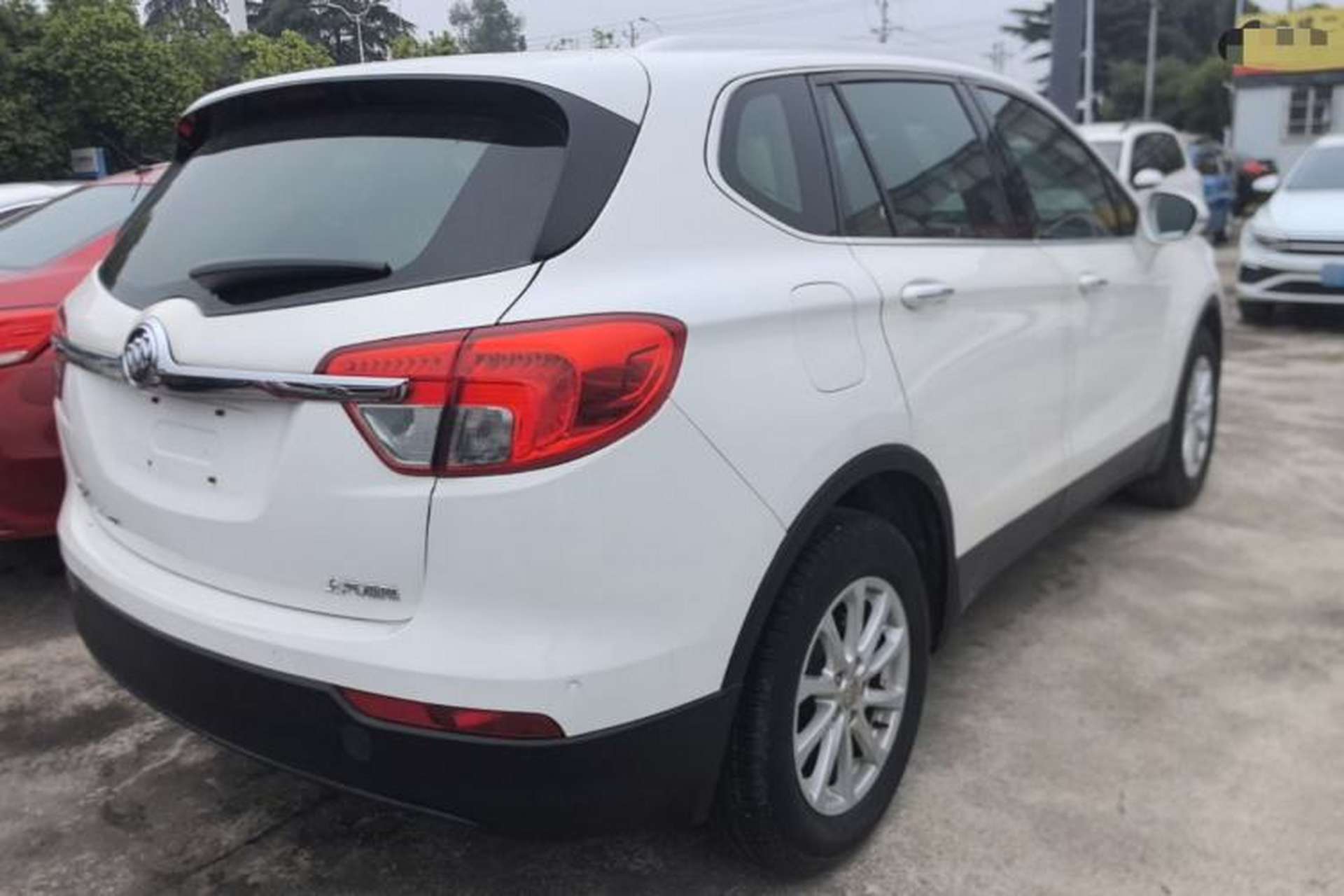 Used Buick Envision 2016 20T Two-Wheel-Drive Elite Model Rear Right 45 Deg