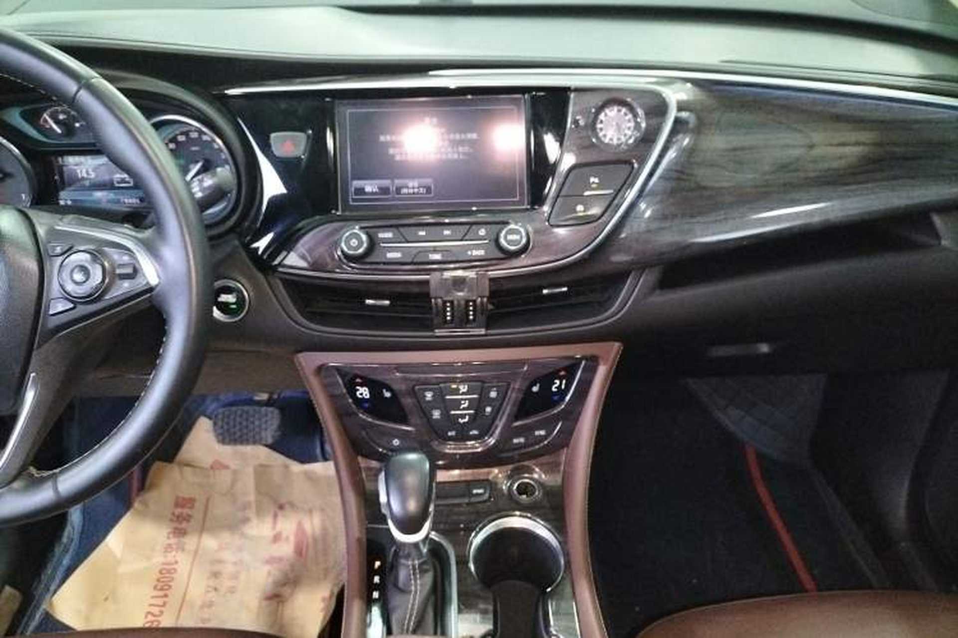 Used Buick Envision 2016 28T Four-Wheel Drive Elite Version Audio And AC Panel