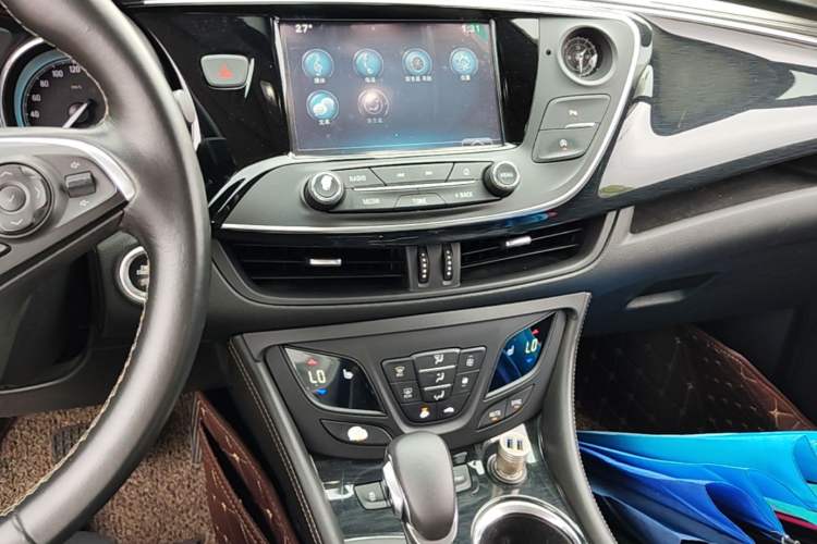 Used Buick Envision 2016 28T Four-Wheel Drive Elite Version Audio And AC Panel