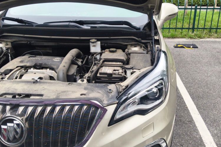 Used Buick Envision 2016 28T Four-Wheel Drive Elite Version Engine Bay Left