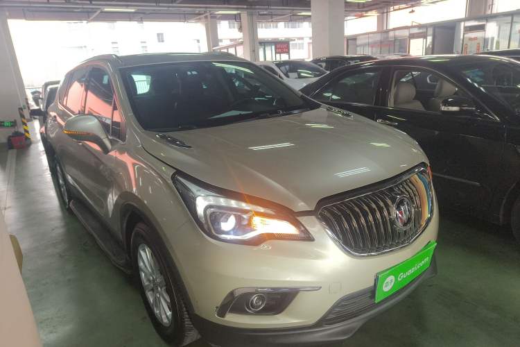 Used Buick Envision 2016 20T Two-Wheel-Drive Elite Model Front Right 45 Deg