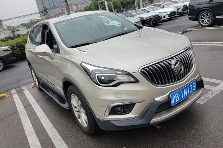 Used Buick Envision 2016 28T Four-Wheel Drive Elite Version Front Right 45 Deg