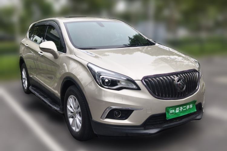 Used Buick Envision 2016 28T Four-Wheel Drive Elite Version Front Right 45 Deg