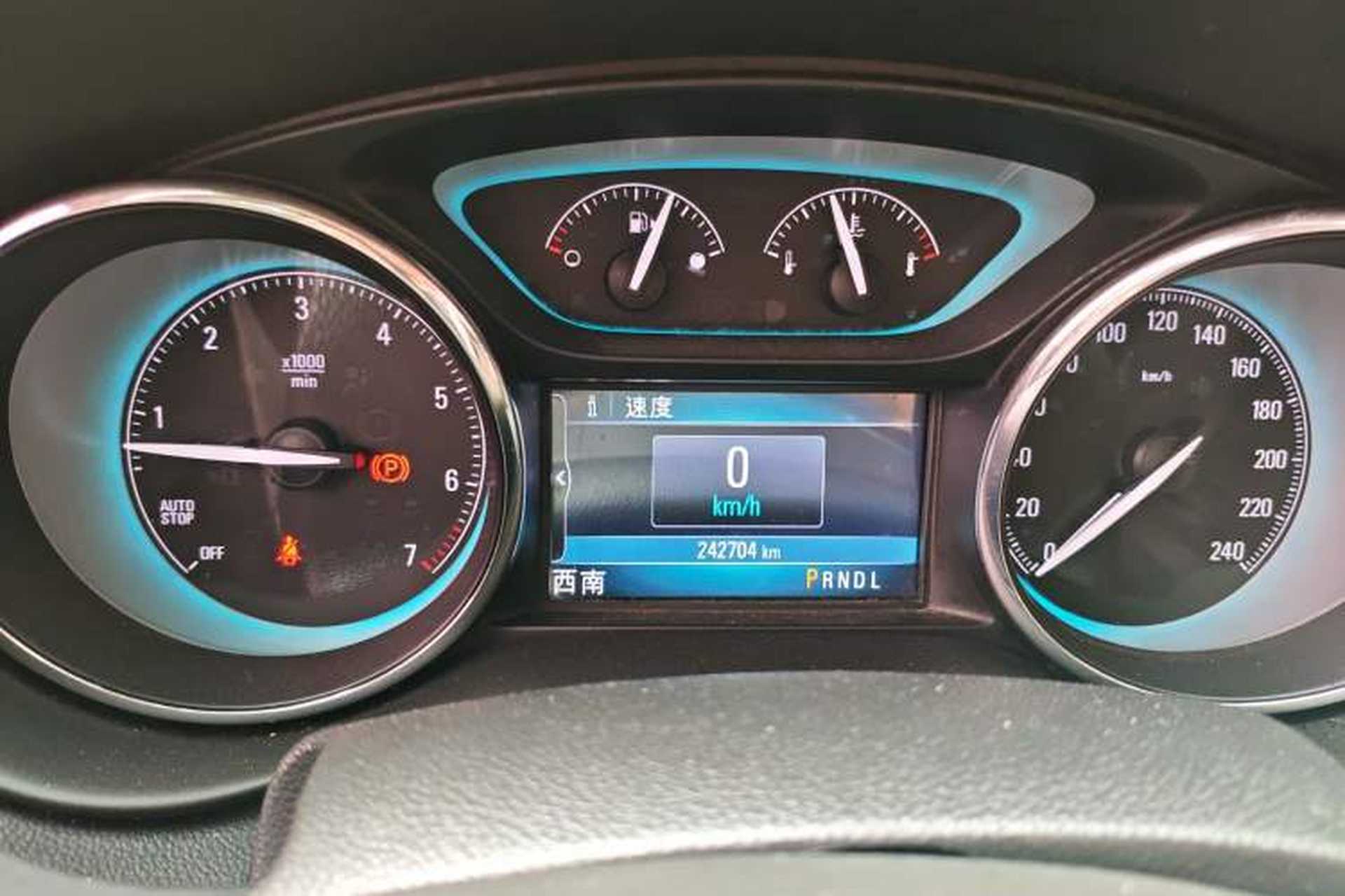 Used Buick Envision 2016 20T Four-Wheel Drive Elite Model Instrument Cluster