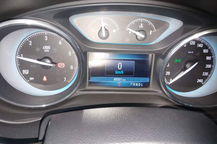Used Buick Envision 2016 20T Two-Wheel-Drive Elite Model Instrument Cluster