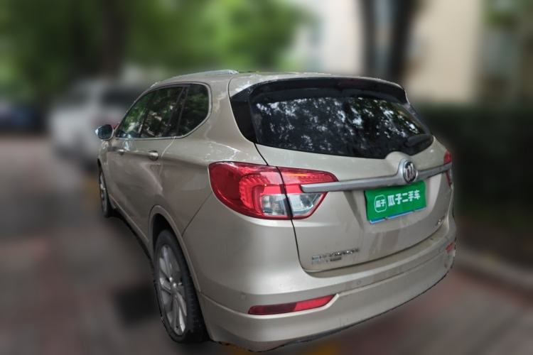 Used Buick Envision 2016 28T All-Wheel-Drive All-Terrain Sport Flagship Edition Rear Left 45 Deg