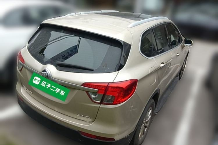 Used Buick Envision 2016 20T Two-Wheel-Drive Elite Model Rear Right 45 Deg