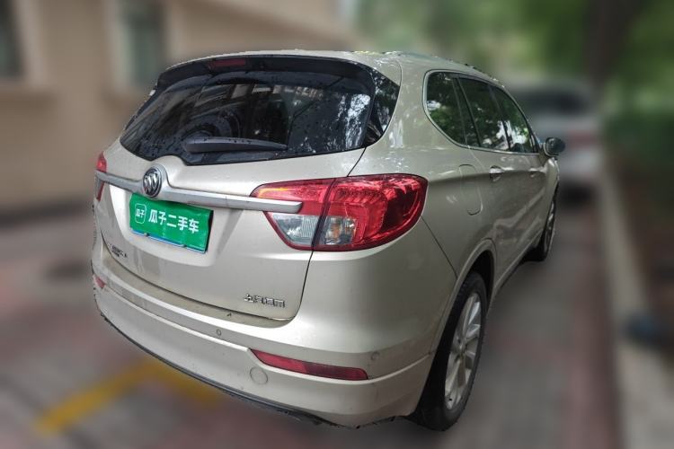 Used Buick Envision 2016 28T All-Wheel-Drive All-Terrain Sport Flagship Edition Rear Right 45 Deg