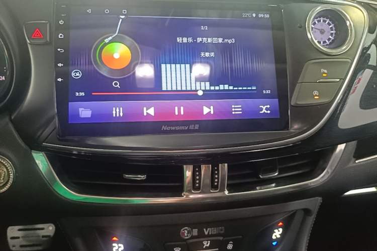 Used Buick Envision 2017 20T Two-Wheel Drive Leading Version Audio And AC Panel