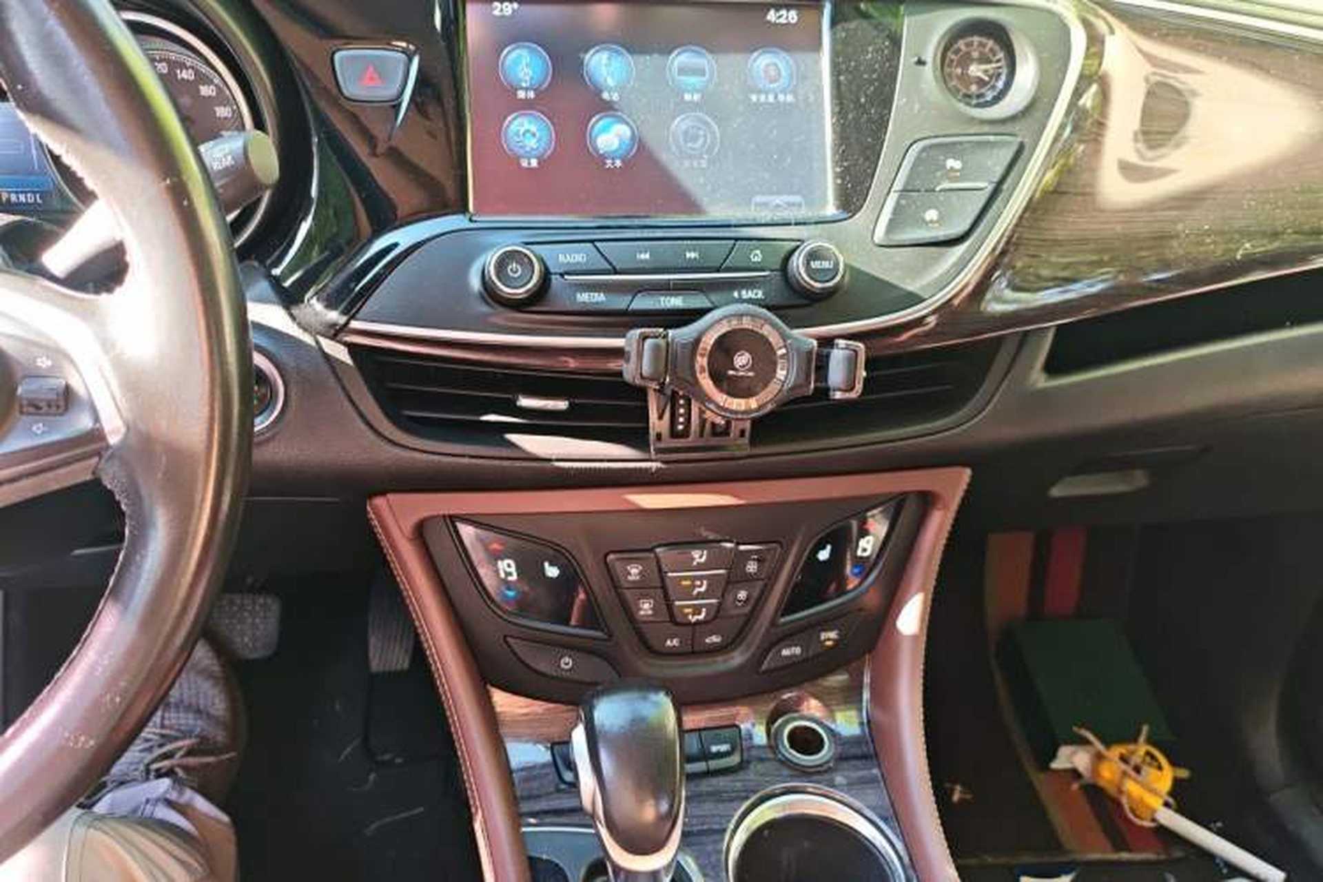 Used Buick Envision 2017 28T Four-Wheel Drive Elite Model Audio And AC Panel