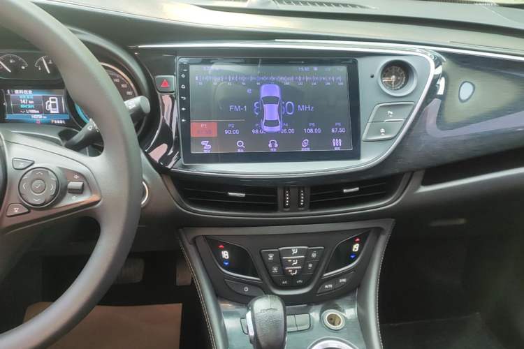 Used Buick Envision 2017 20T Two-Wheel Drive Leading Version Audio And AC Panel