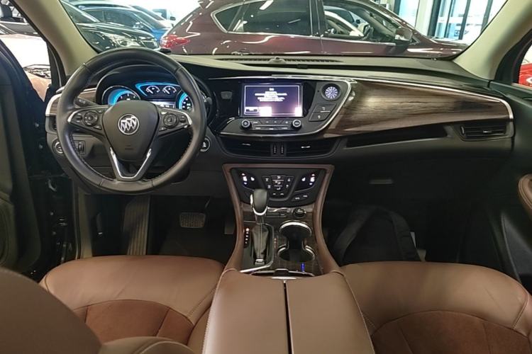 Used Buick Envision 2017 28T Four-Wheel Drive Elite Model Center Console