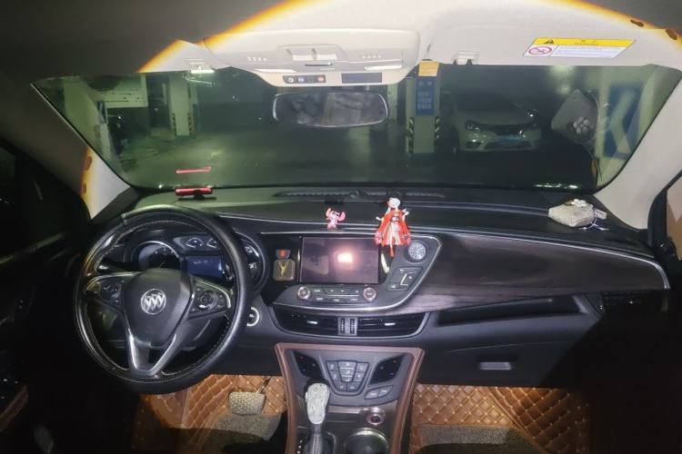 Used Buick Envision 2017 20T Four-Wheel Drive Luxury Model Center Console