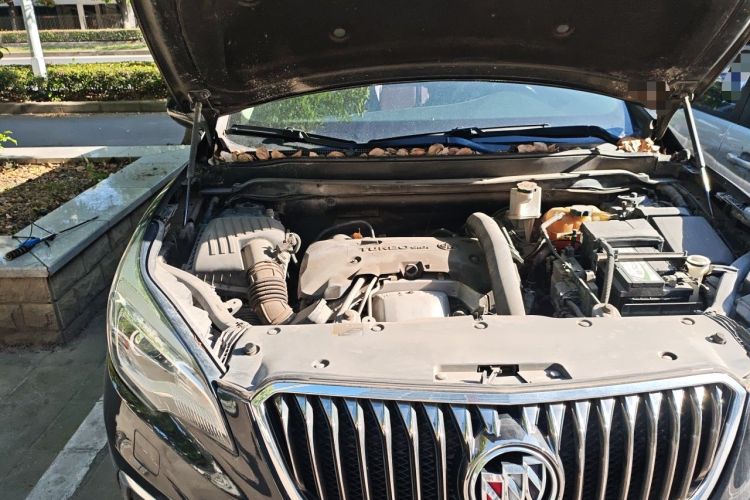 Used Buick Envision 2017 28T Four-Wheel Drive Elite Model Engine Bay Right