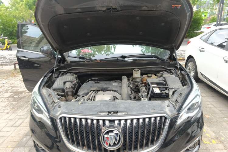 Used Buick Envision 2017 28T Four-Wheel Drive Elite Model Engine Bay
