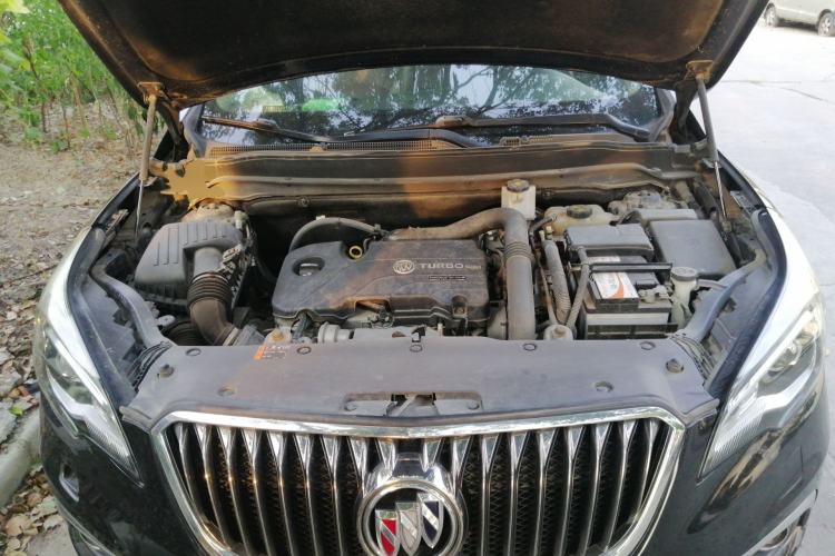 Used Buick Envision 2017 20T Two-Wheel Drive Luxury Model Engine Bay