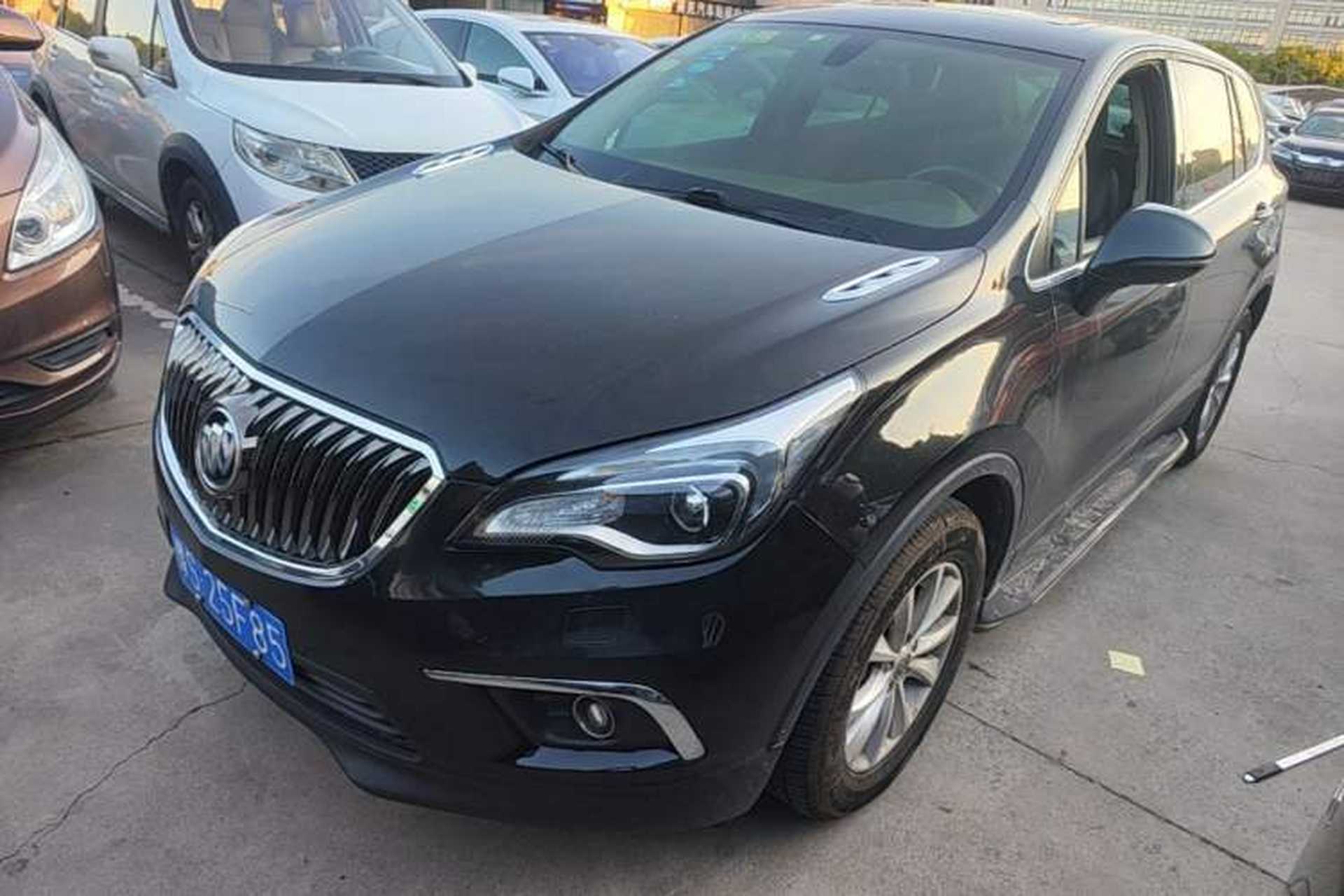 Used Buick Envision 2017 28T Four-Wheel Drive Elite Model Front Left 45 Deg