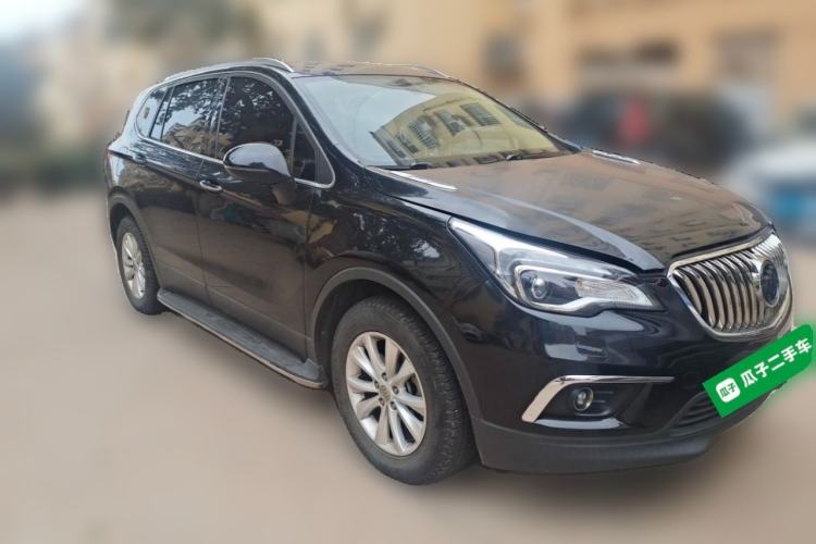Used Buick Envision 2017 28T Four-Wheel Drive Elite Model Front Right 45 Deg