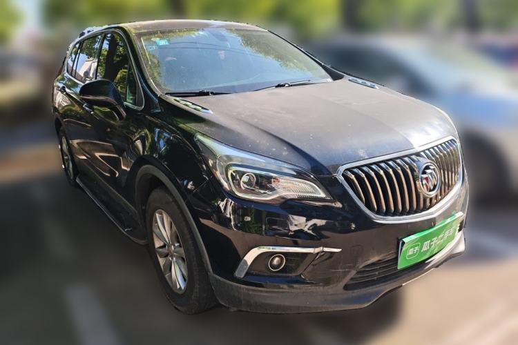 Used Buick Envision 2017 28T Four-Wheel Drive Elite Model Front Right 45 Deg