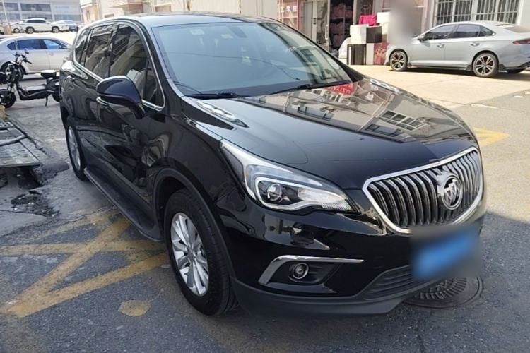 Used Buick Envision 2017 28T Four-Wheel Drive Elite Model Front Right 45 Deg